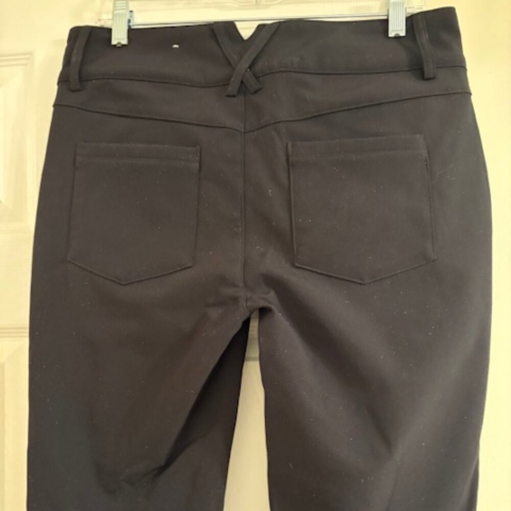 Obermeyer Women's Fleece-lined Black ski pants Size 10 Short